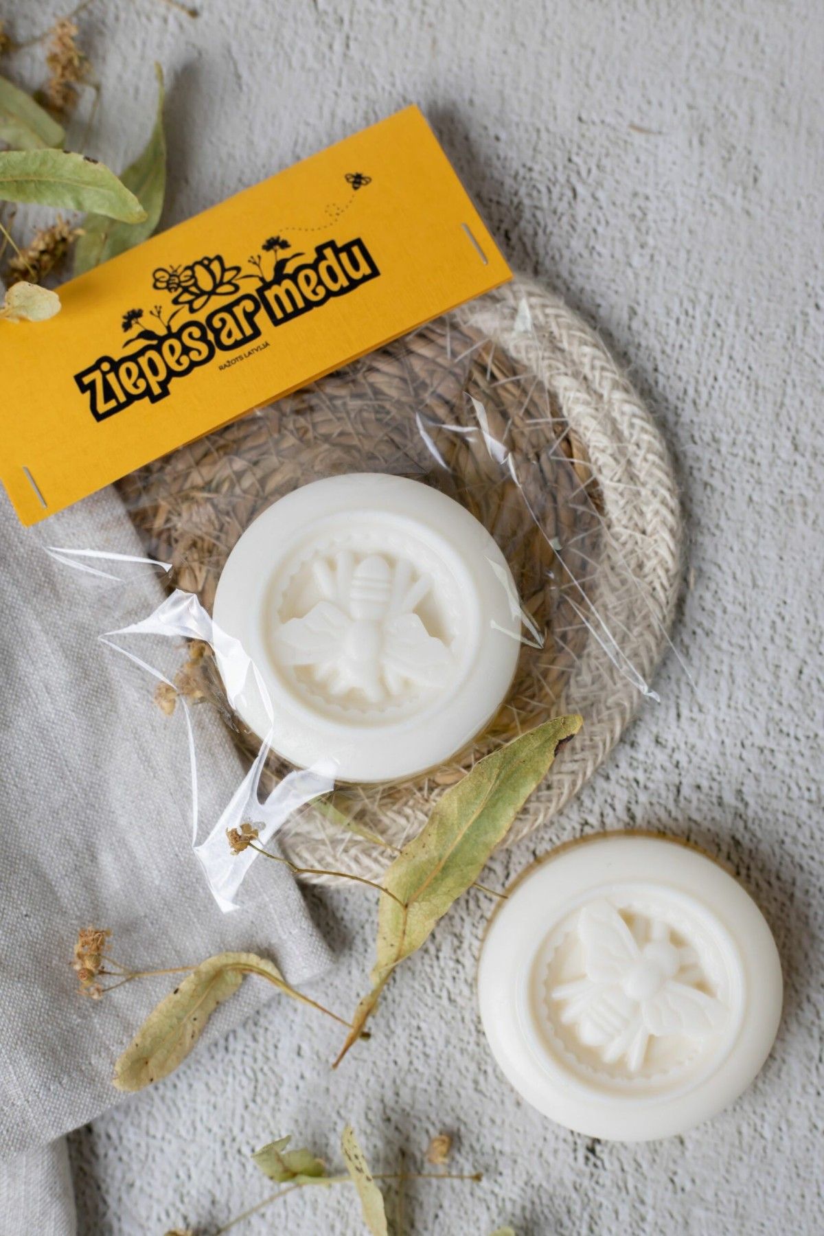 Cietās ziepes Ādažu medus, ziedu aromāts, 45 g