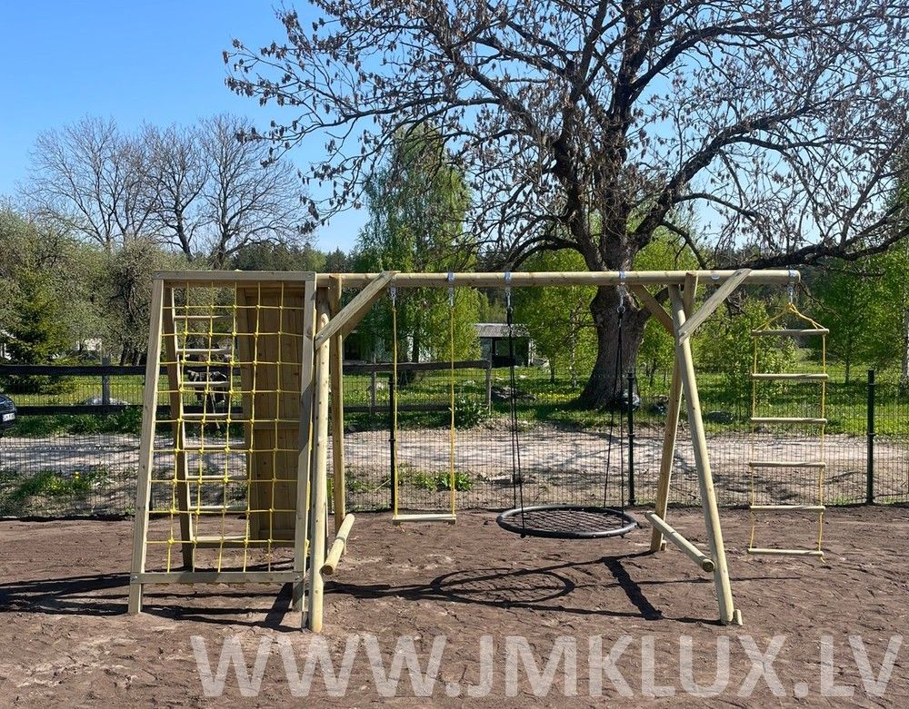 Ligzdas šūpoles JMK LUX, koks