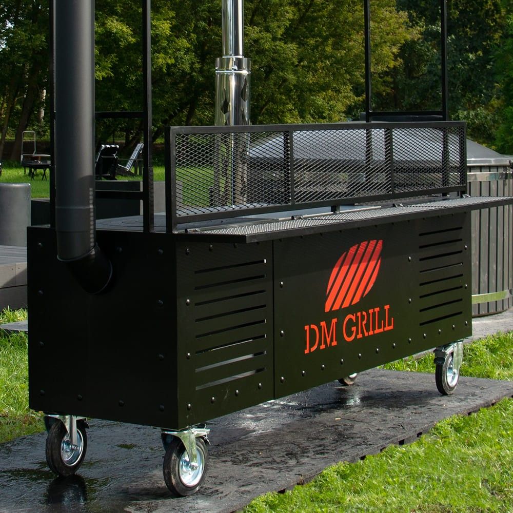 Kokogļu grils DM GRILL Mobilā virtuve — attēls 2