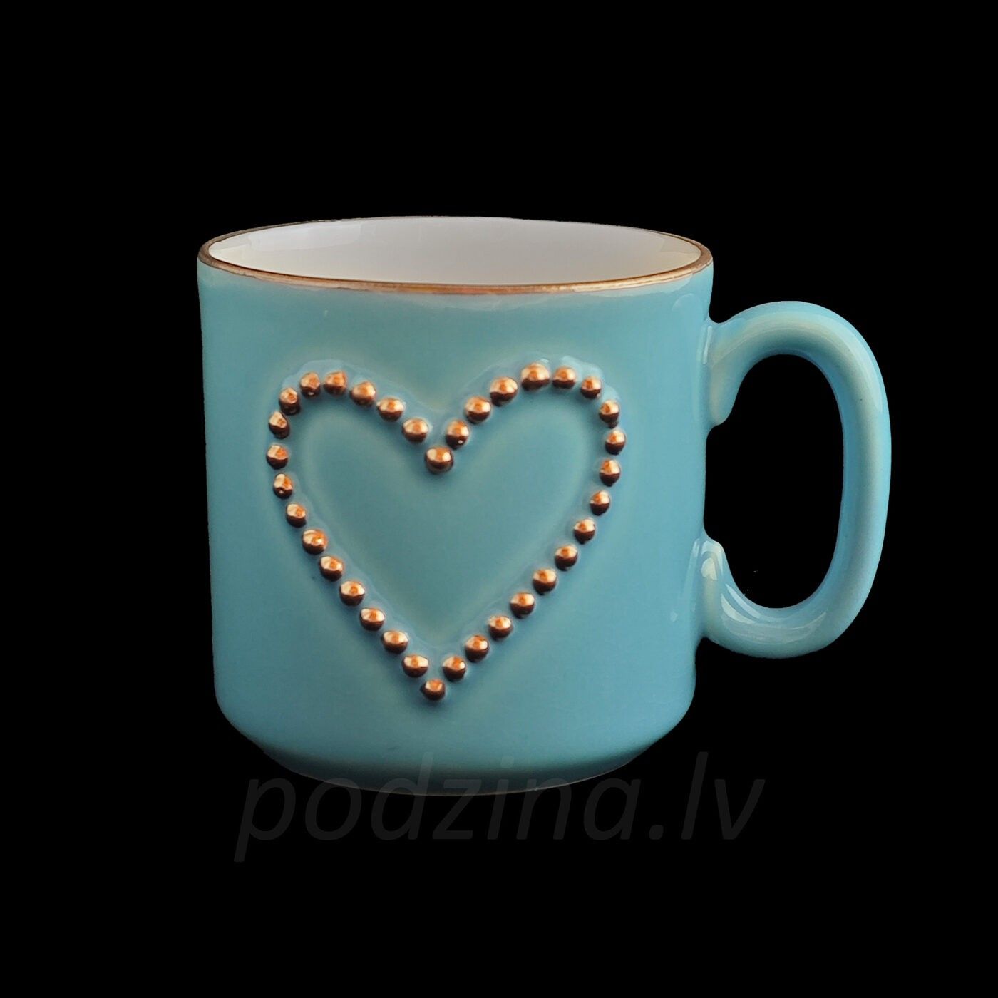Krūze Podziņas porcelāns, 200 ml, porcelāns
