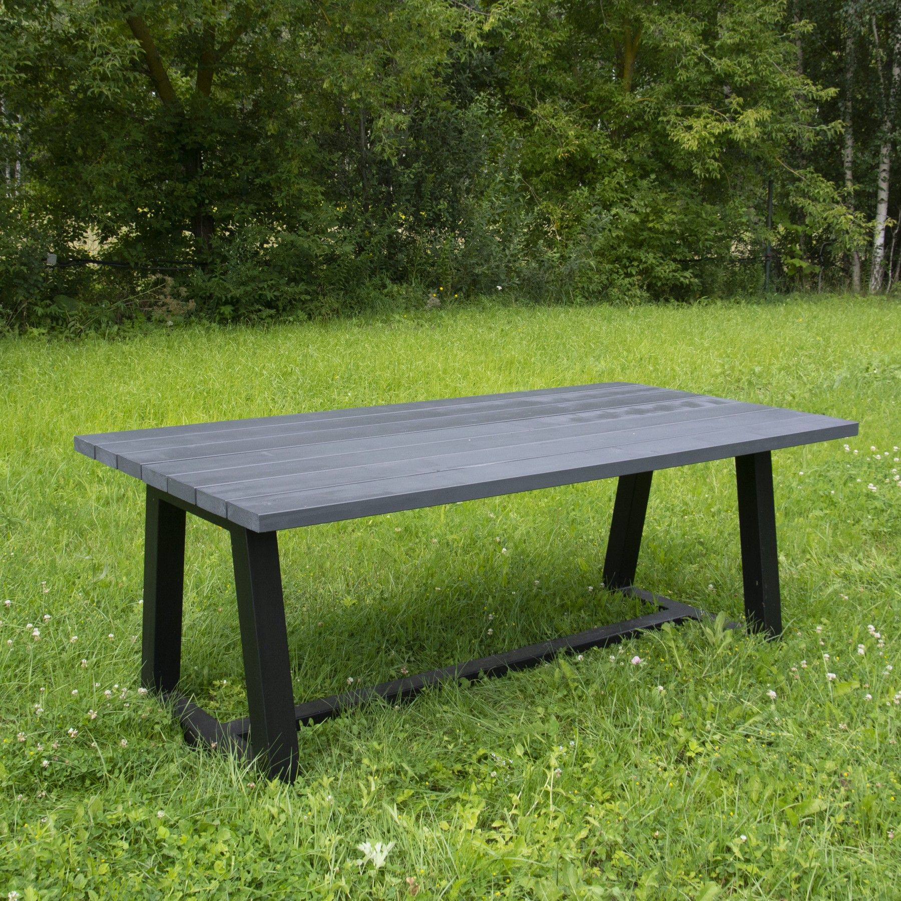 Dārza galds DM GRILL Rustic, 70 kg, platums 91 cm, metāls