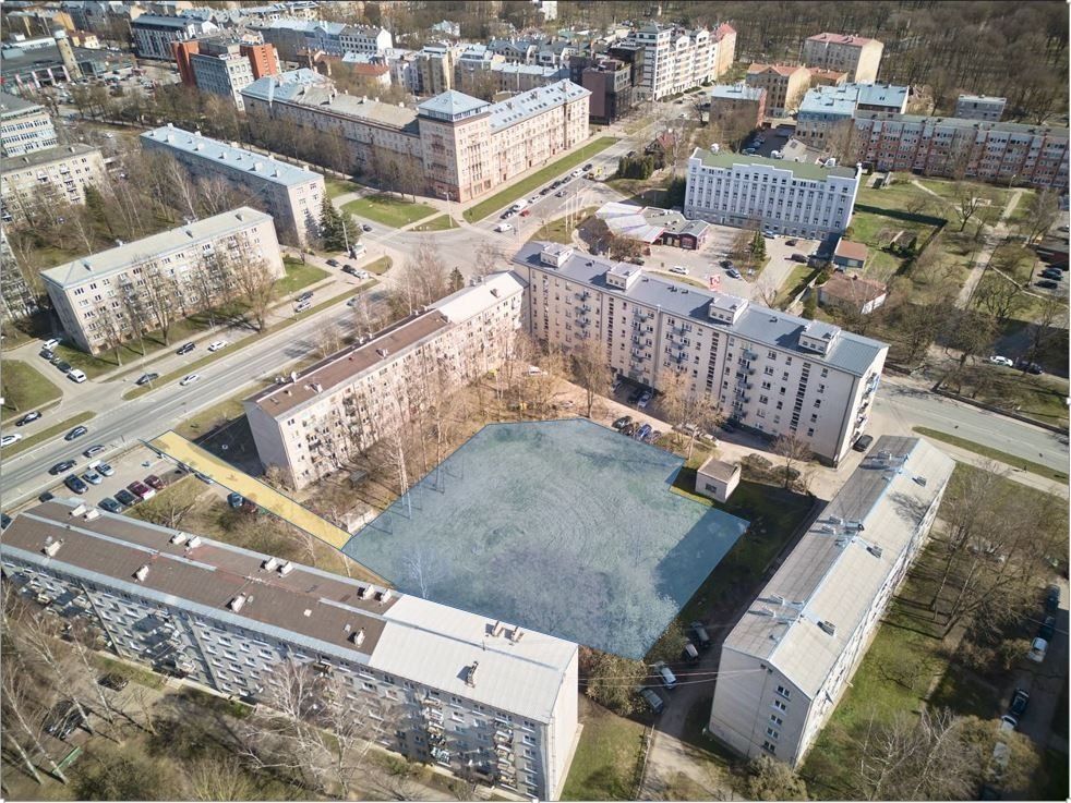 Zemes gabals 3186 m², Krišjāņa Valdemāra iela, Rīga