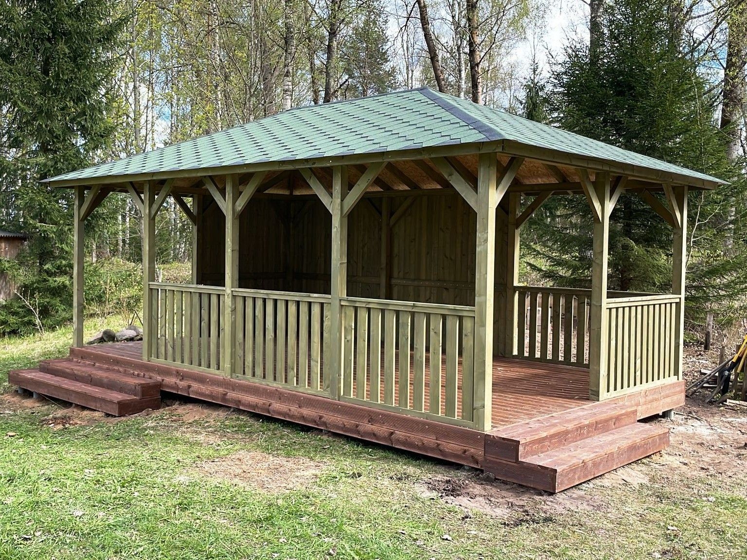 Lapene no koka, 24 m²