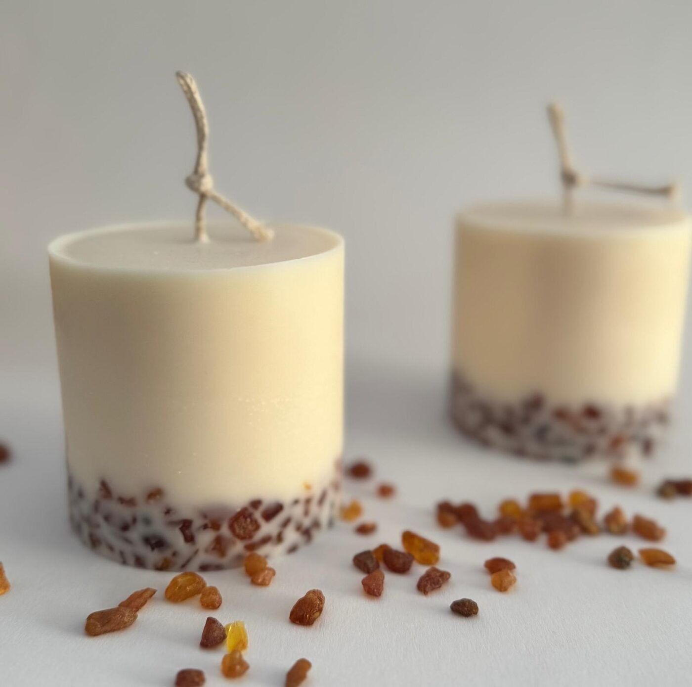 Svece KV Candles, cilindra (stieņa), 45 h, sojas vasks — attēls 4