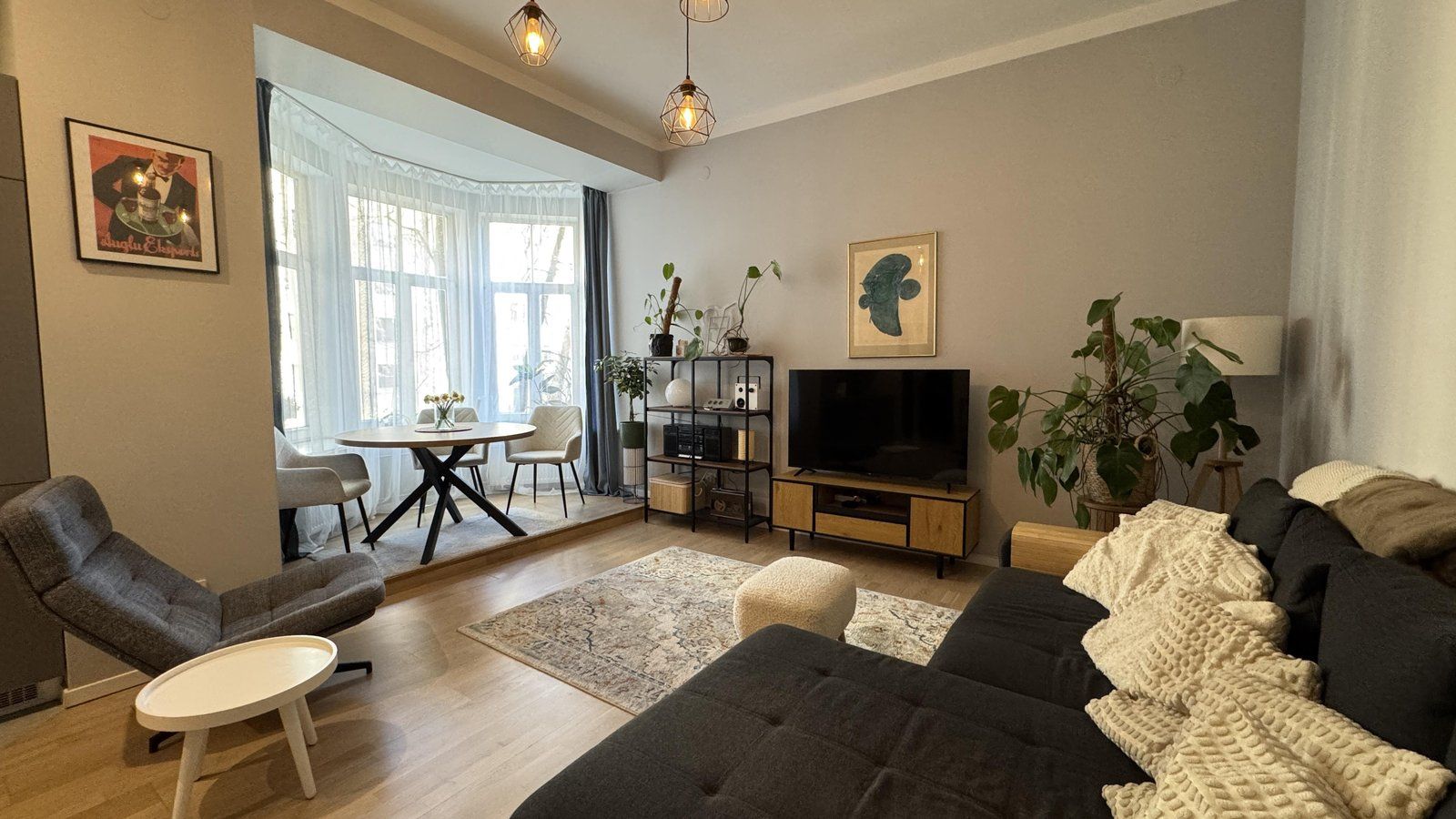 2 istabu dzīvoklis, Skolas iela 36A, Centrs — attēls 3