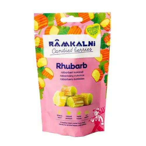 Rabarberu sukādes, 80 g