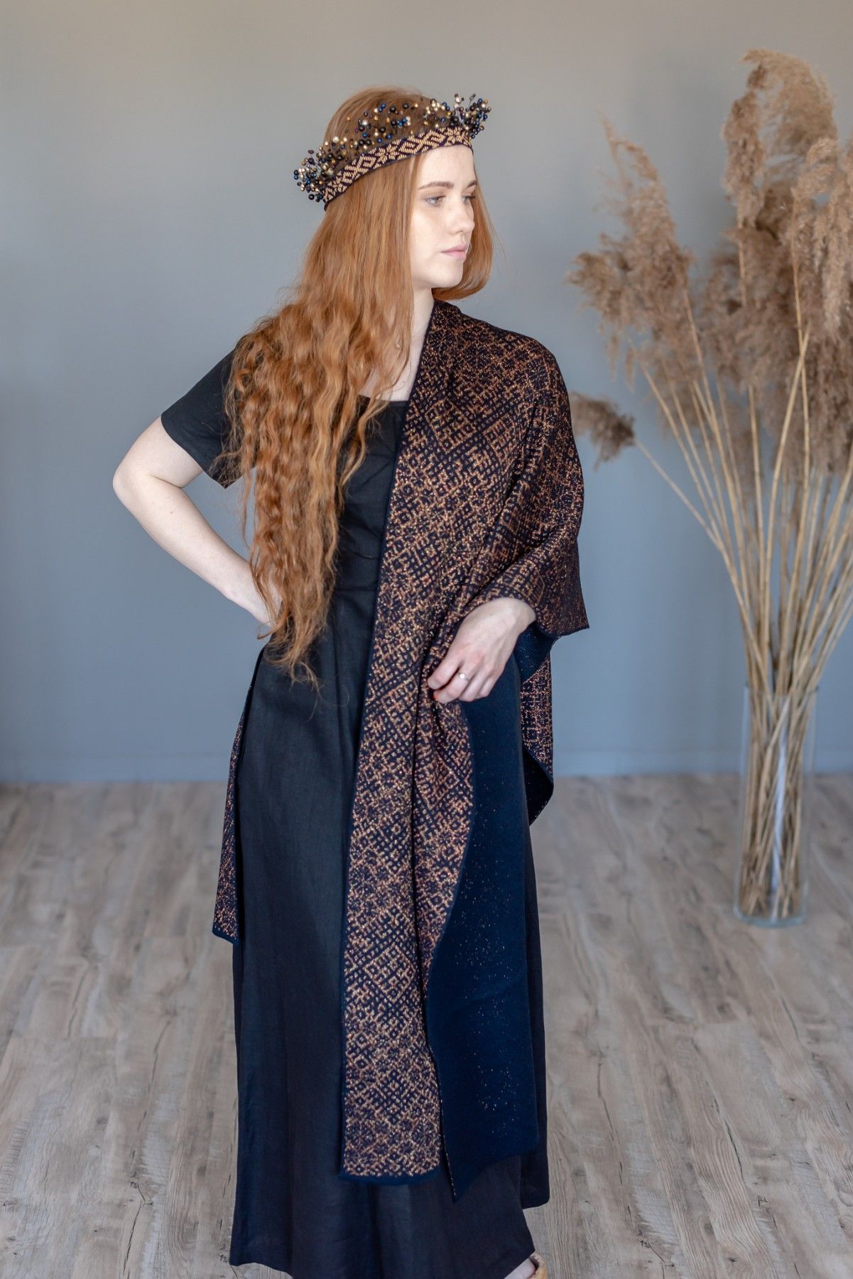 Lakats SandrasMagic, merino vilna, zilā krāsā — attēls 4