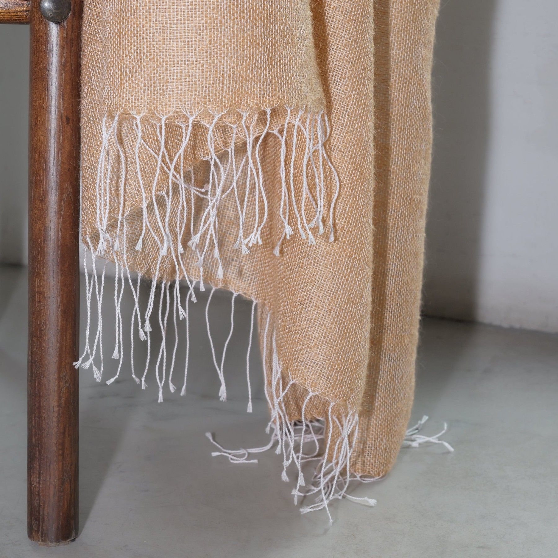Pleds Studio Natural, oranžā krāsā — attēls 4