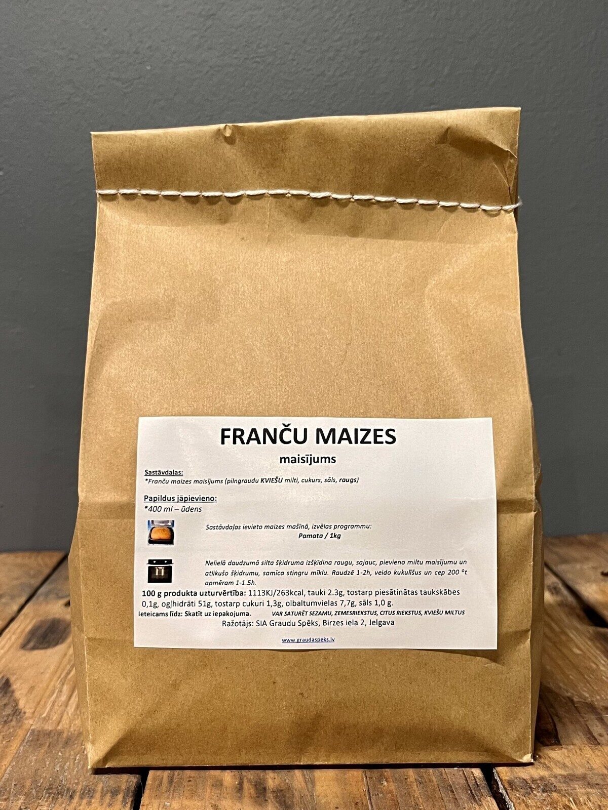 Franču maizes maisījums