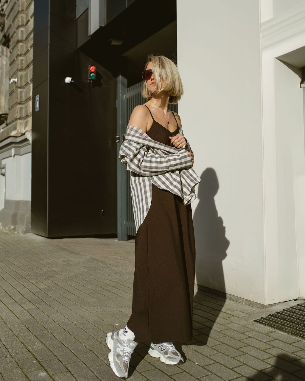 Kleita TRU:DE, XS, S, M, L, XL, XXL, brūnā krāsā — attēls 5