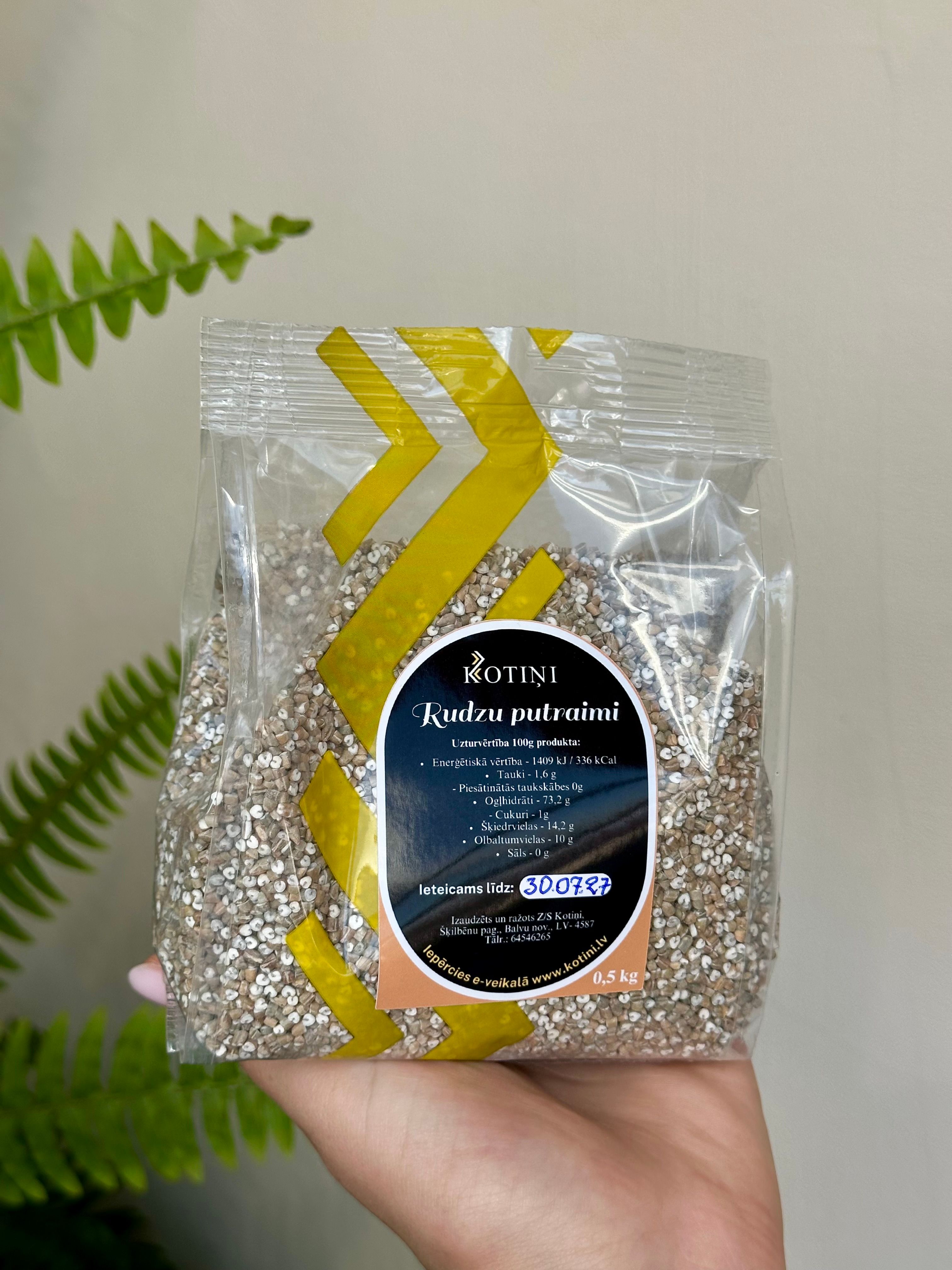 Rudzu putraimi, 0,5 kg — attēls 2