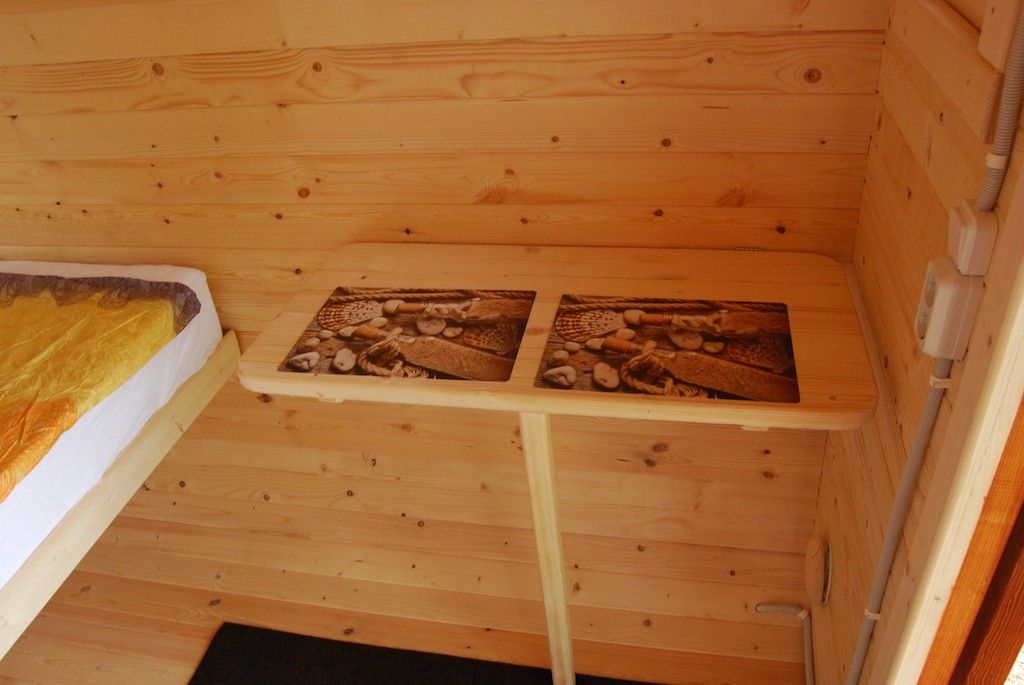 Dārza māja no koka, 6 m² — attēls 4