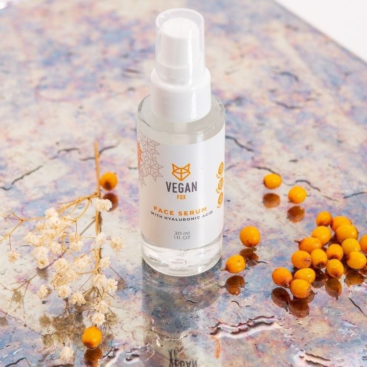 Sejas serums / skrubis Vegan Fox, serums, sausai ādai, 30 ml