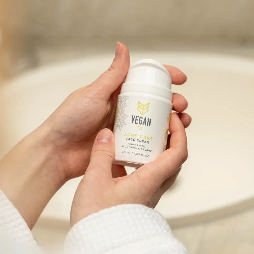 Sejas krēms Vegan Fox, problemātiskai, taukainai ādai, 50 ml