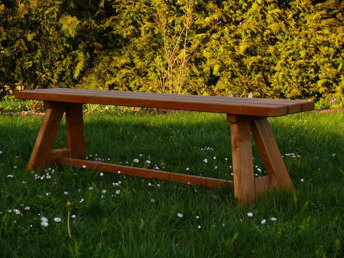 Dārza krēsls UZKURI, sols, platums 160 cm, augstums 40 cm