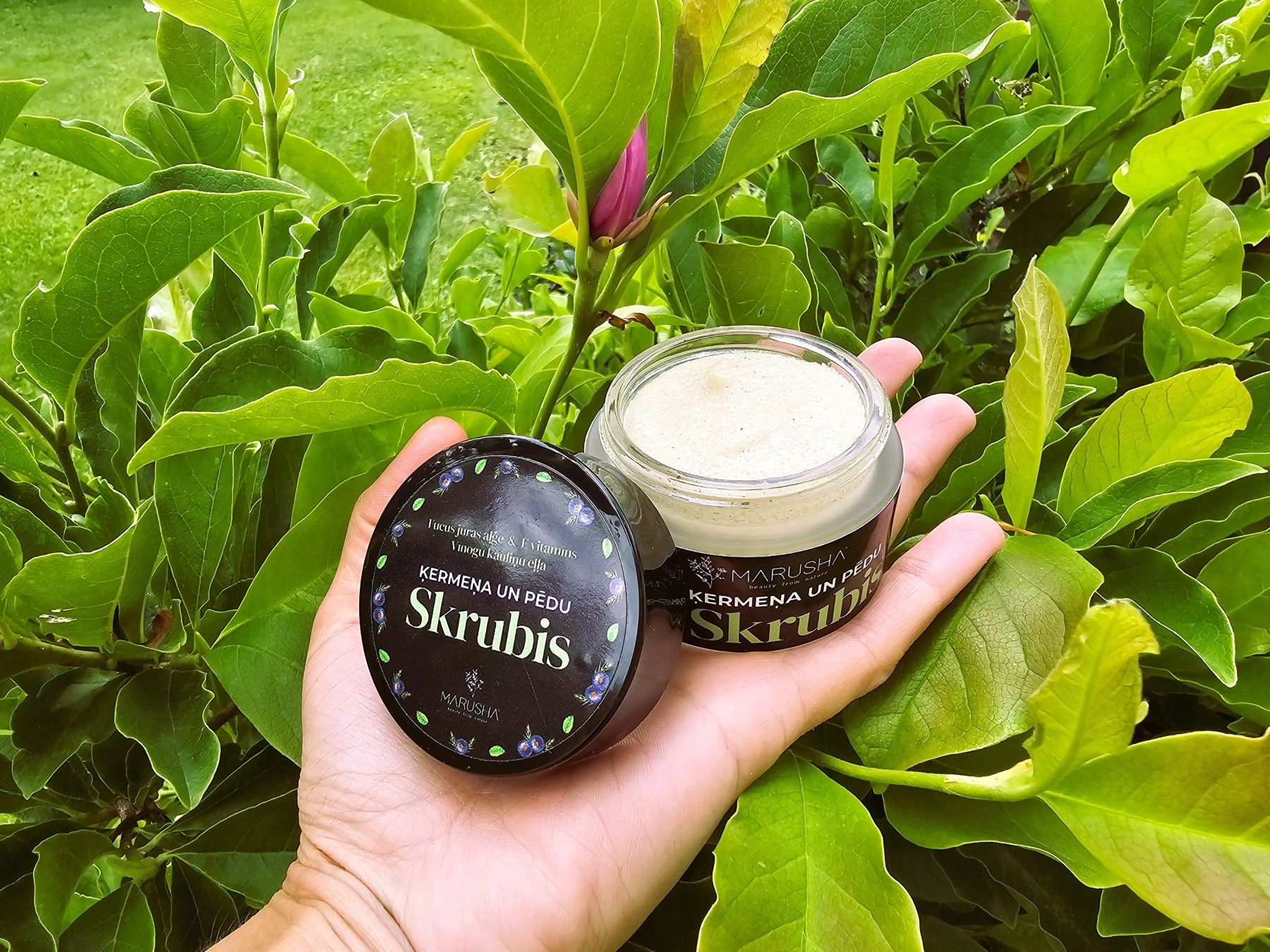 Ķermeņa skrubis MARUSHA, koksnes aromāts — attēls 2