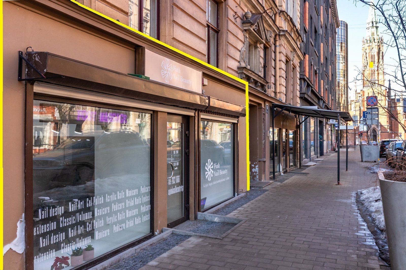 Tirdzniecības telpas 71 m², Ģertrūdes iela 14, Centrs
