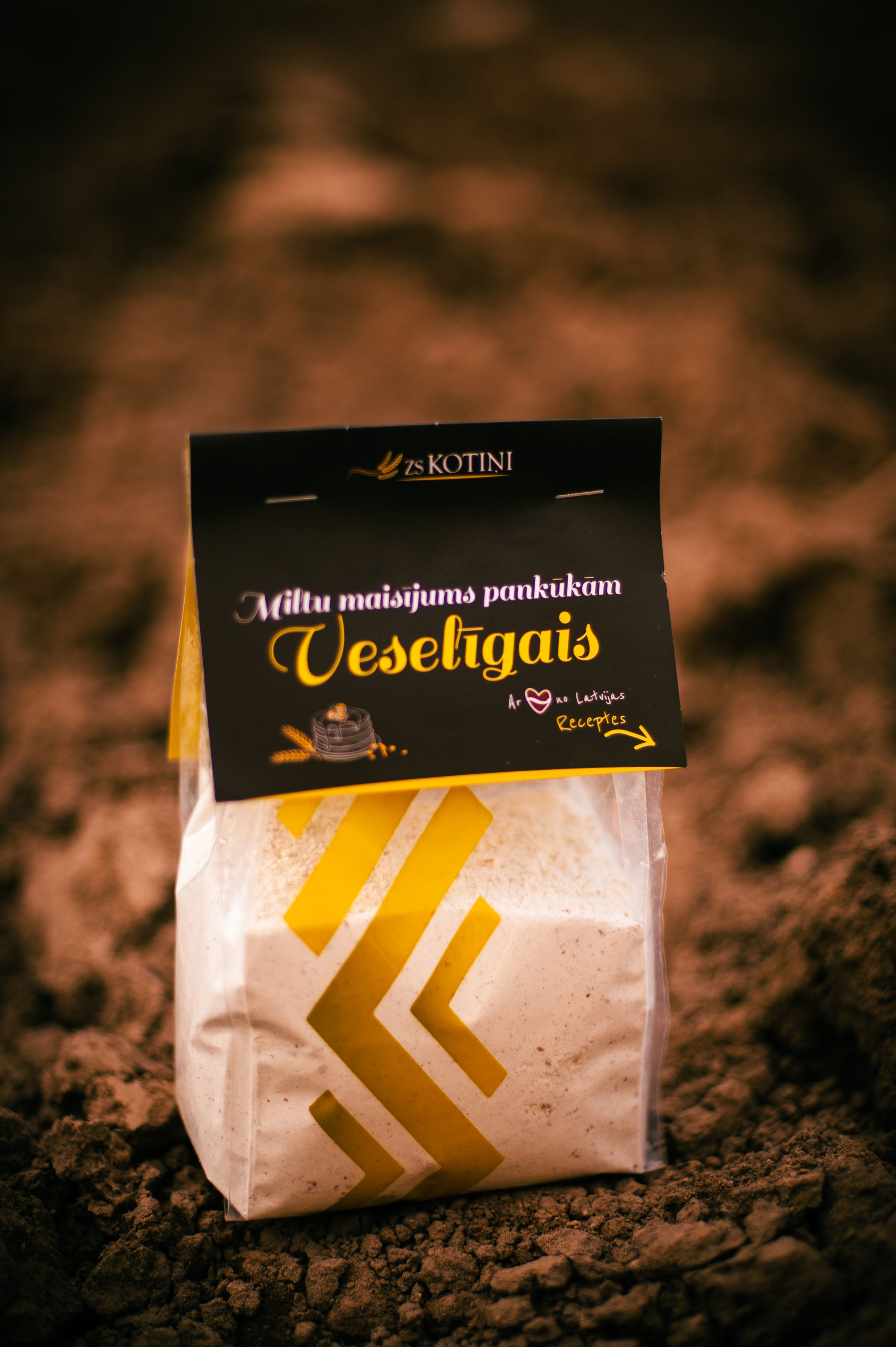 Miltu maisījums pankūkām „Veselīgais”, 0,5 kg