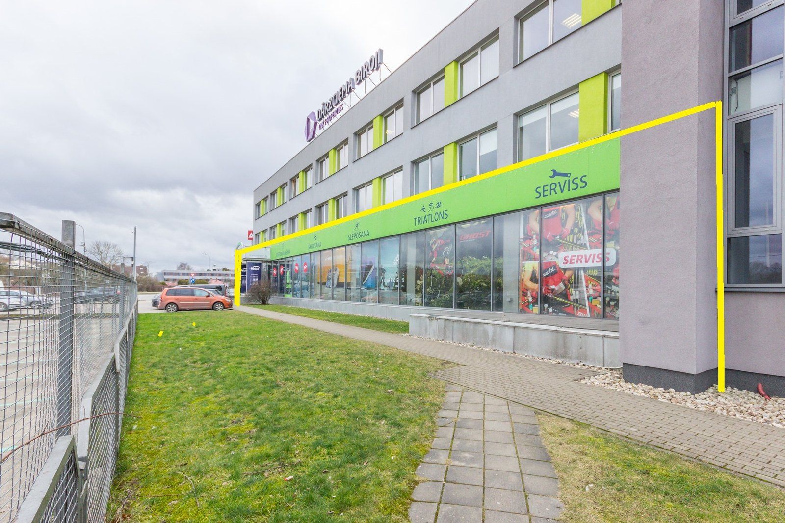 Tirdzniecības telpas 550 m², Dārzciema iela 60, Dārzciems