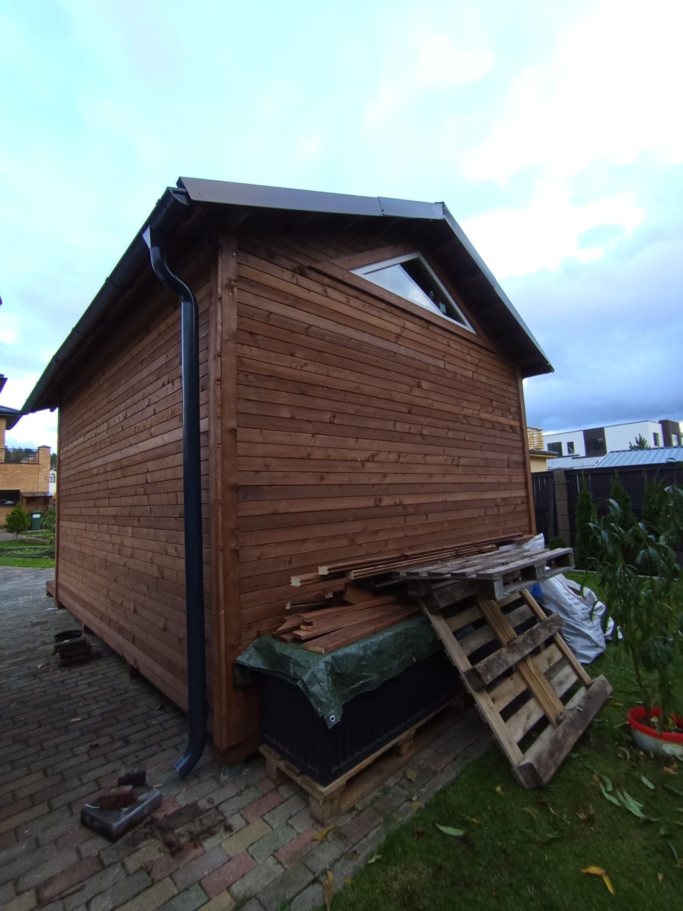 Dārza māja no koka, 24 m², sienas 45 mm — attēls 5