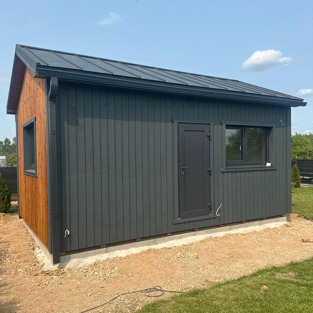 Moduļu māja, koka karkass, 25 m² — attēls 3