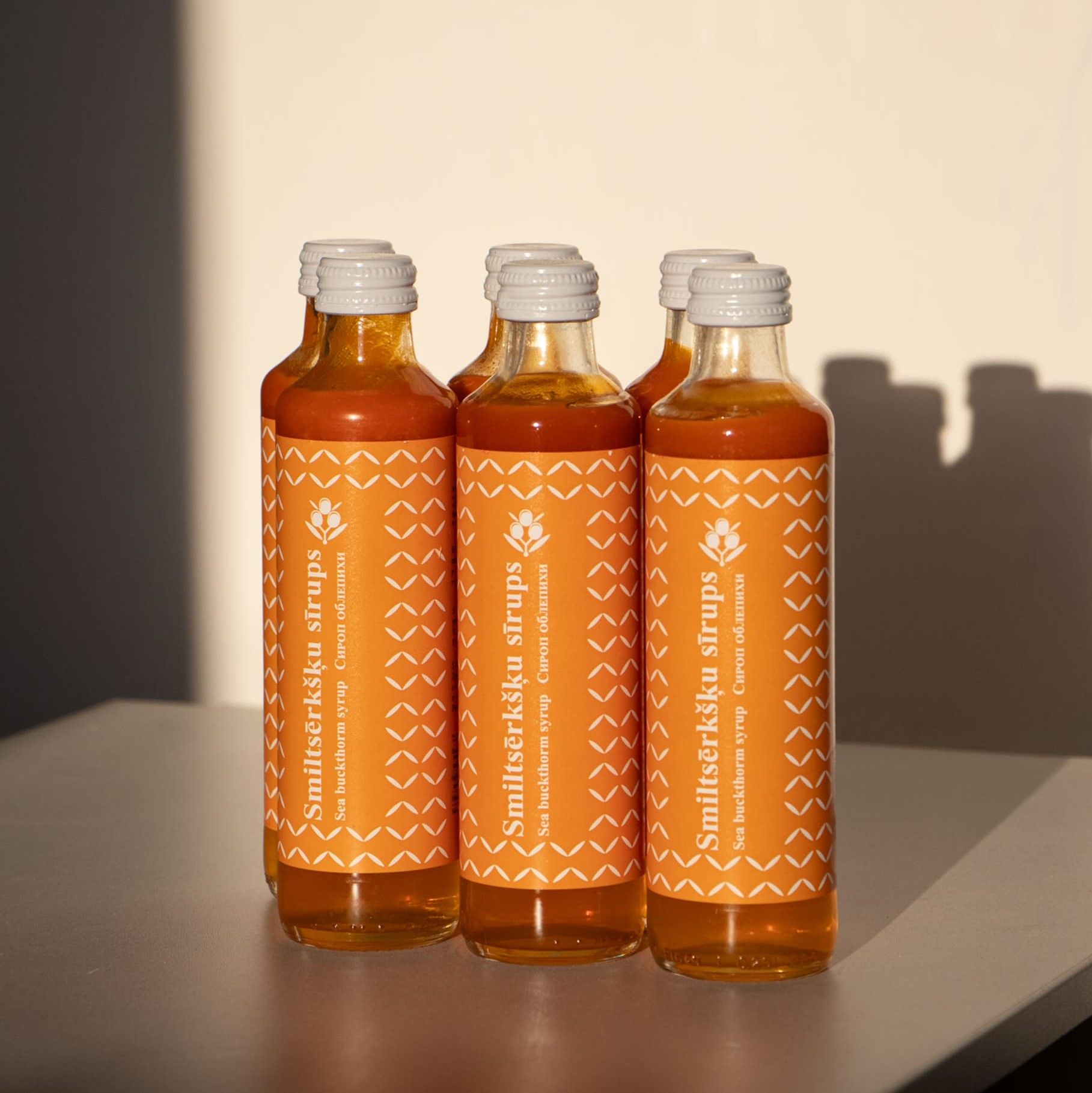 Smiltsērkšķu sīrups, 6 × 250 ml