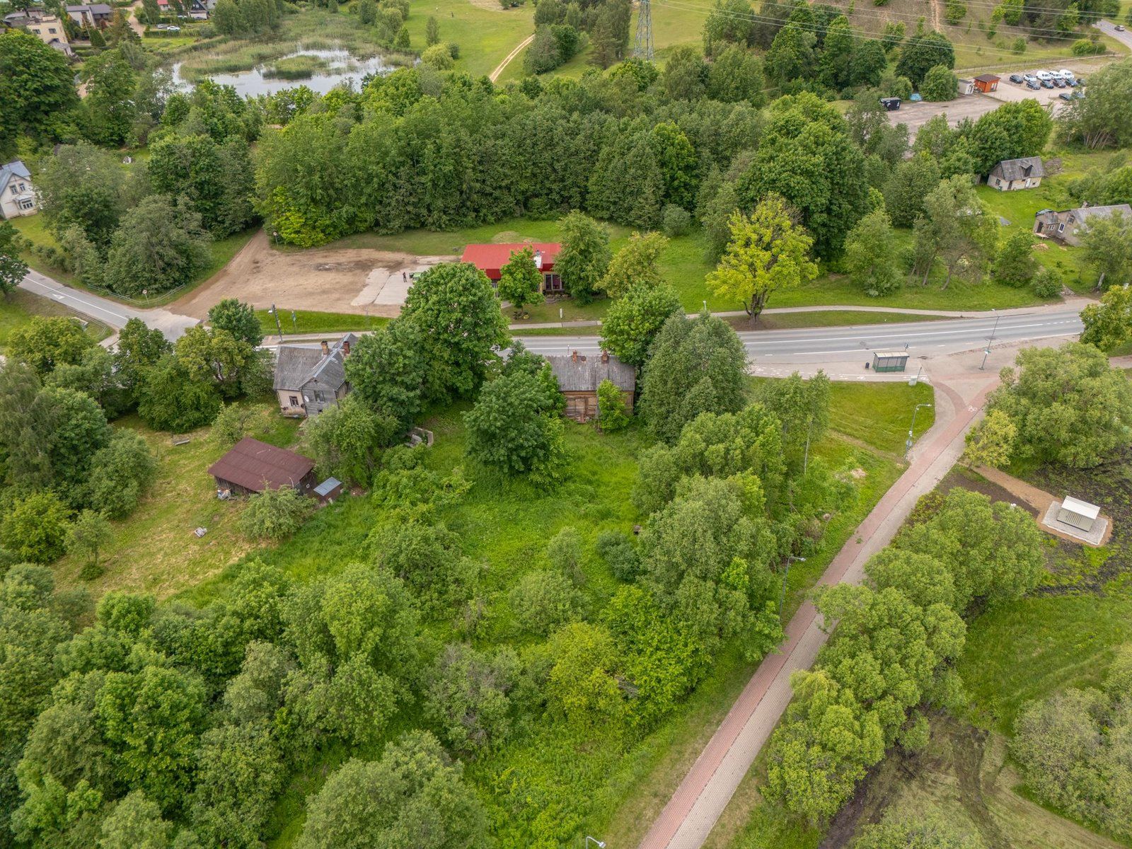 Zemes gabals 2082 m², Lielā iela 63, Tukums — attēls 4