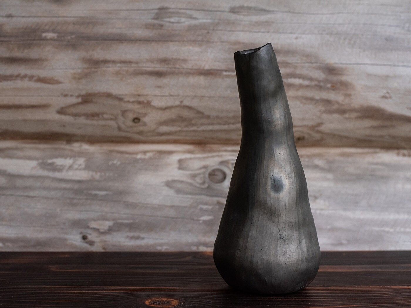 Vāze Clay & Wood Design, augstums 25,5 cm, keramika — attēls 4