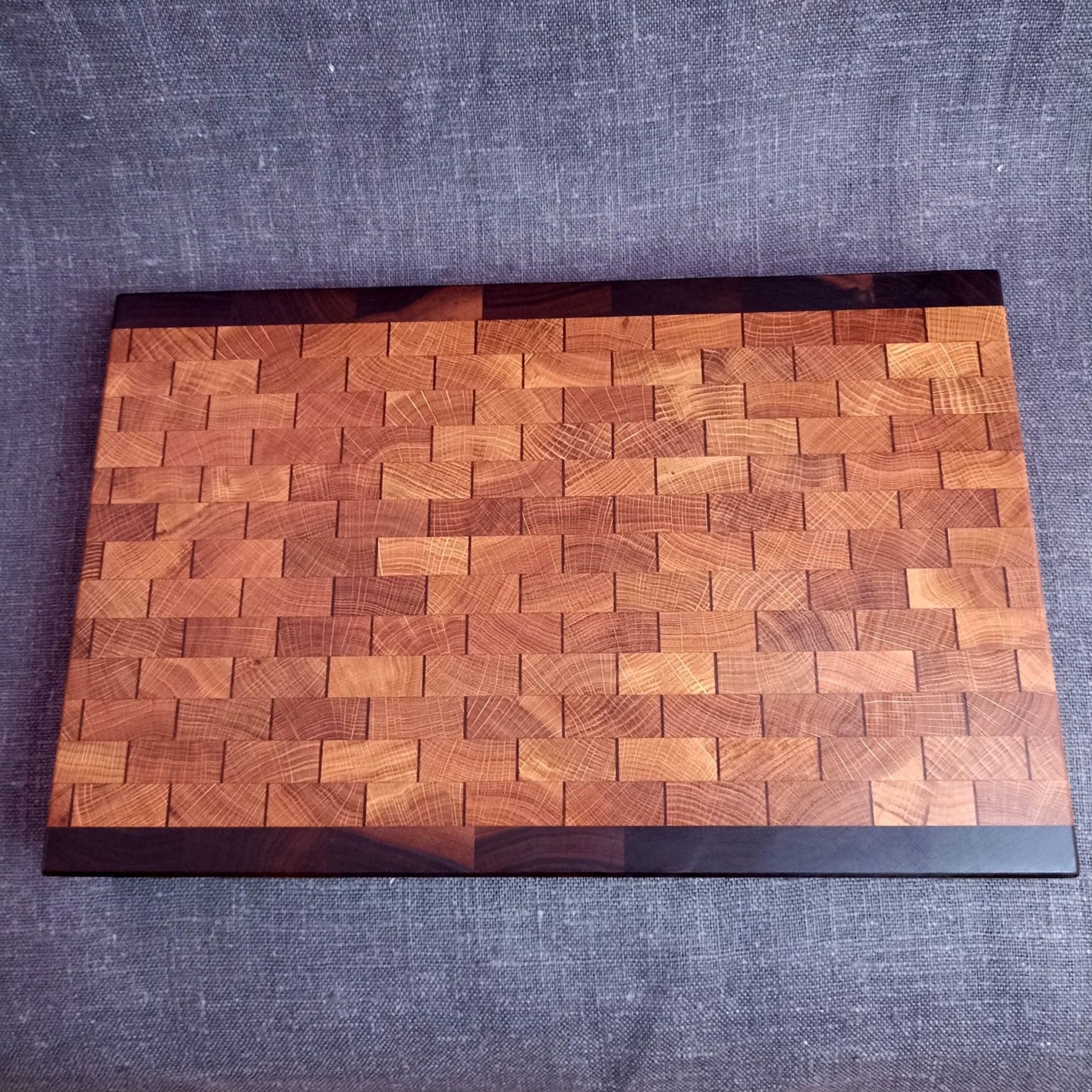 Griešanas dēlītis Raibi Koki, 49 cm, koks, brūnā krāsā — attēls 2