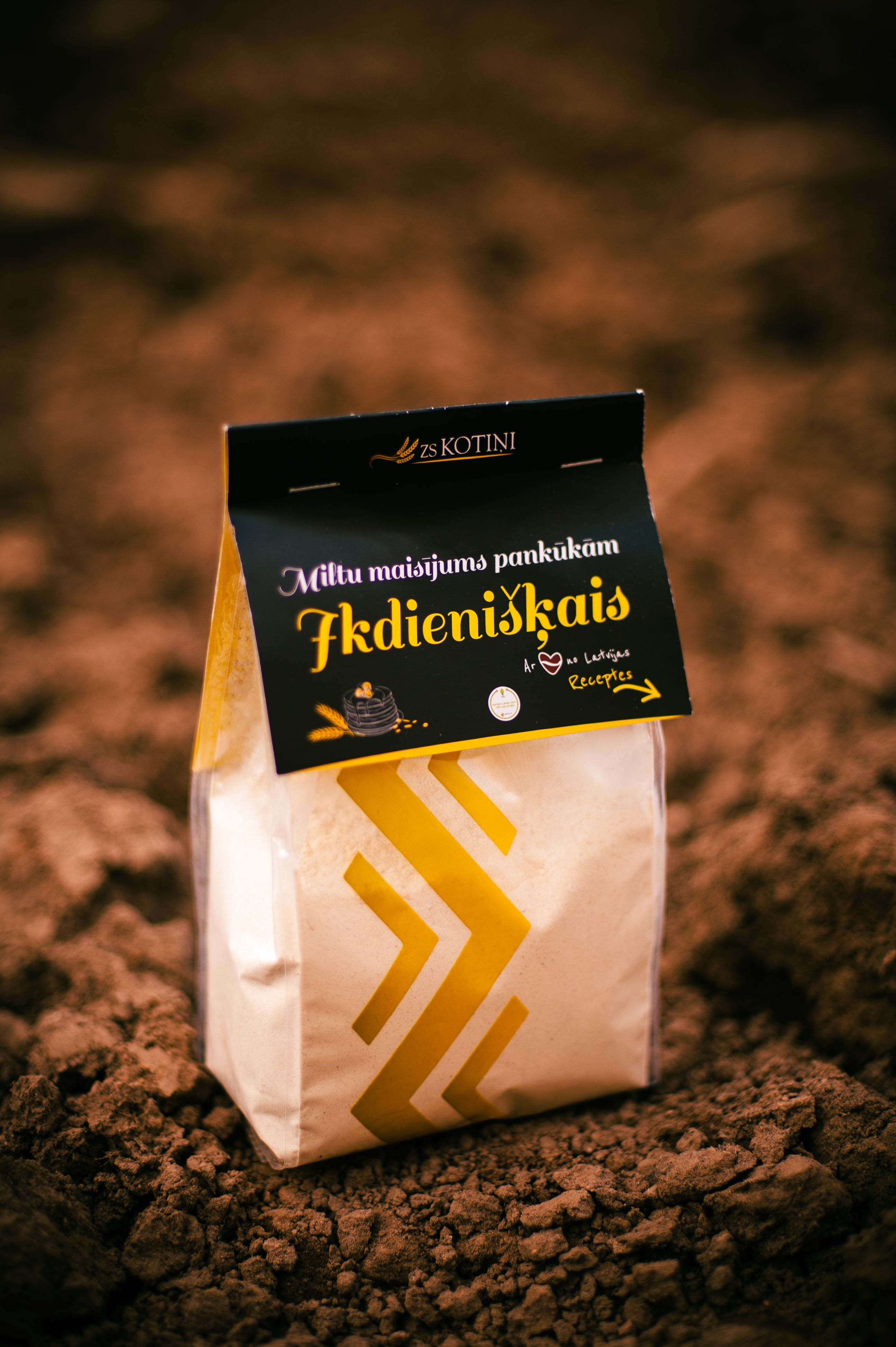 Miltu maisījums pankūkām „Ikdienišķais”, 0,5 kg
