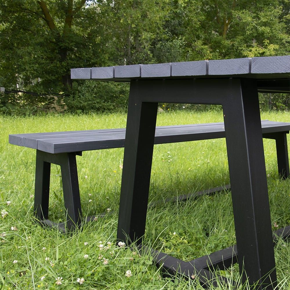Dārza mēbeļu komplekts DM GRILL Rustic, 140 kg, metāls, koks — attēls 2