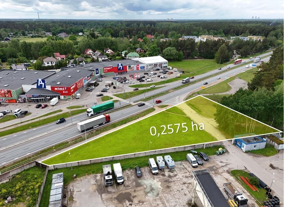 Zemes gabals 2575 m², Ziepniekkalna iela 72, Rīga