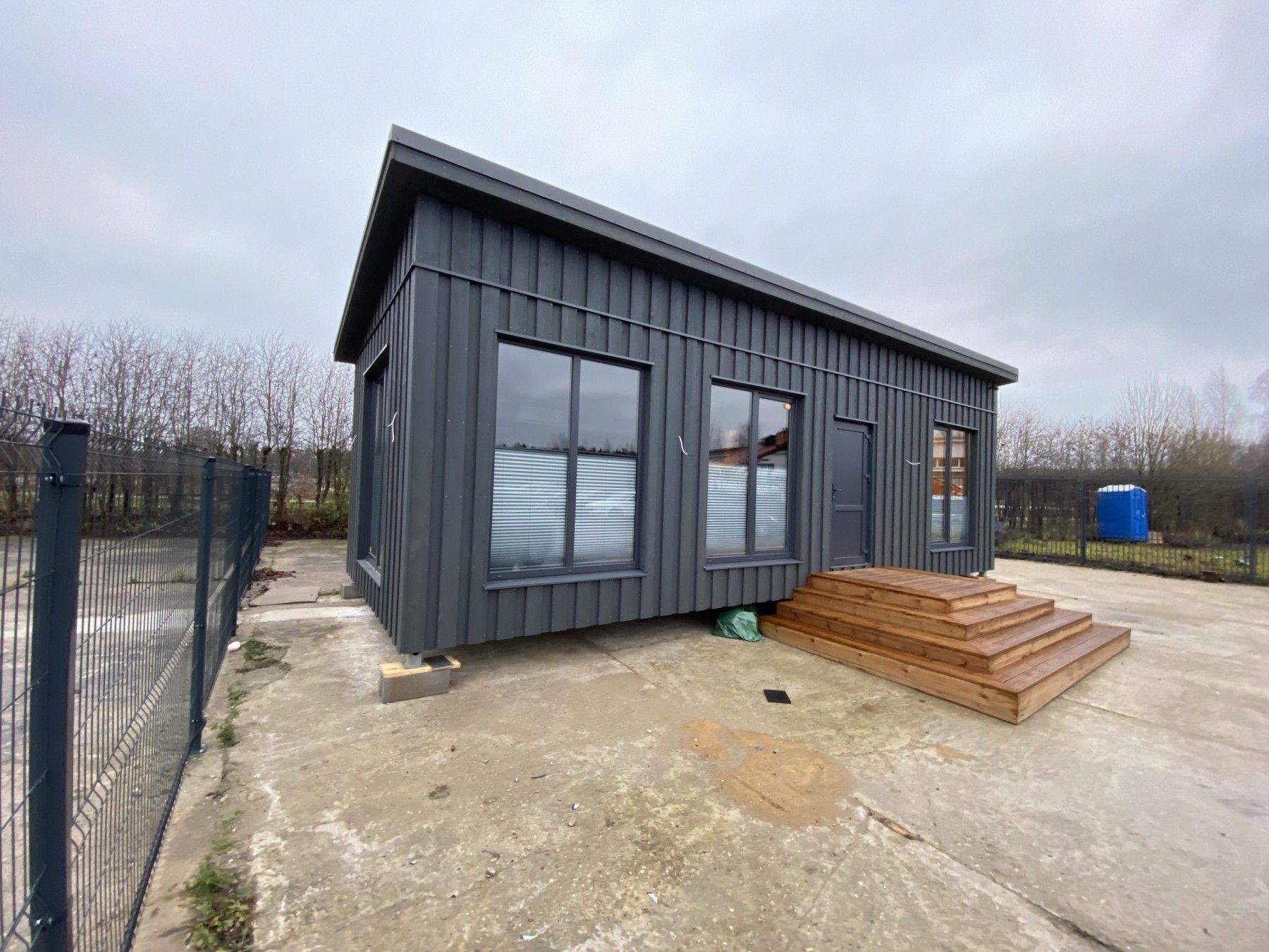 Moduļu māja, koka karkass, 40 m²