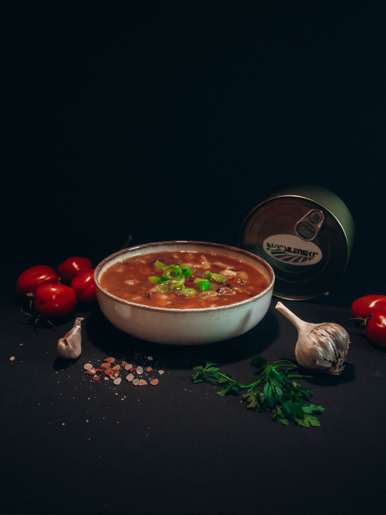 Pusfabrikāti Silenieki, pupiņu zupa, cūkgaļa, 500 g