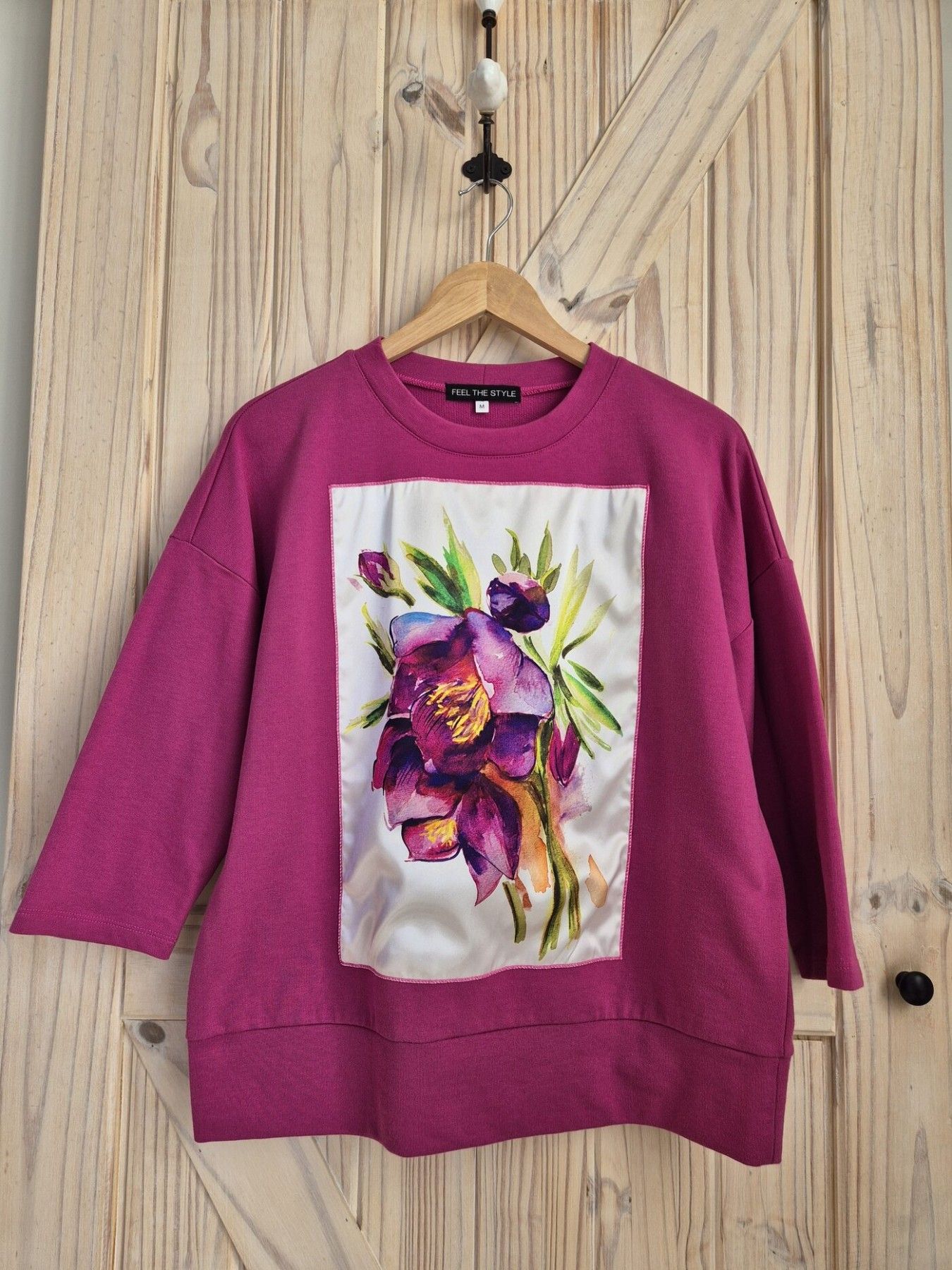 Sieviešu džemperis Feel the Style, L, XL, kokvilna