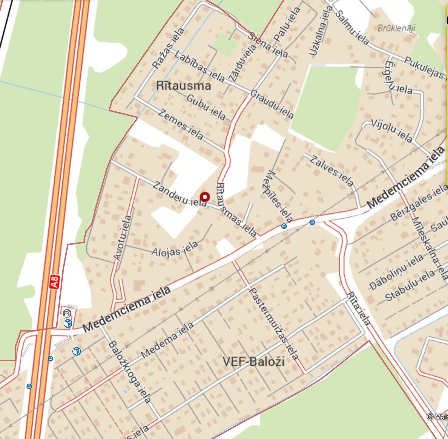 Zemes gabals 580 m², Zanderu iela 2, Olaines pagasts — attēls 5