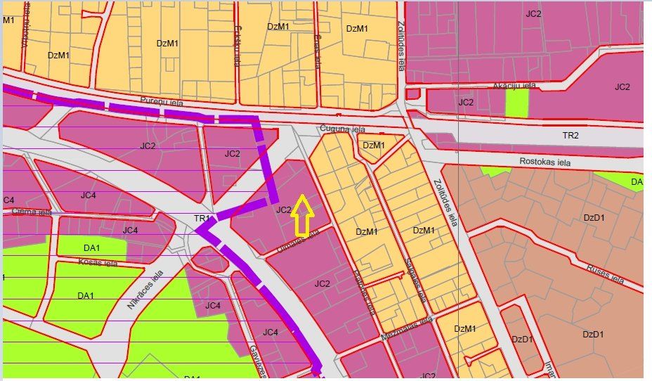 Zemes gabals 5000 m², Platones iela 5, Rīga — attēls 5