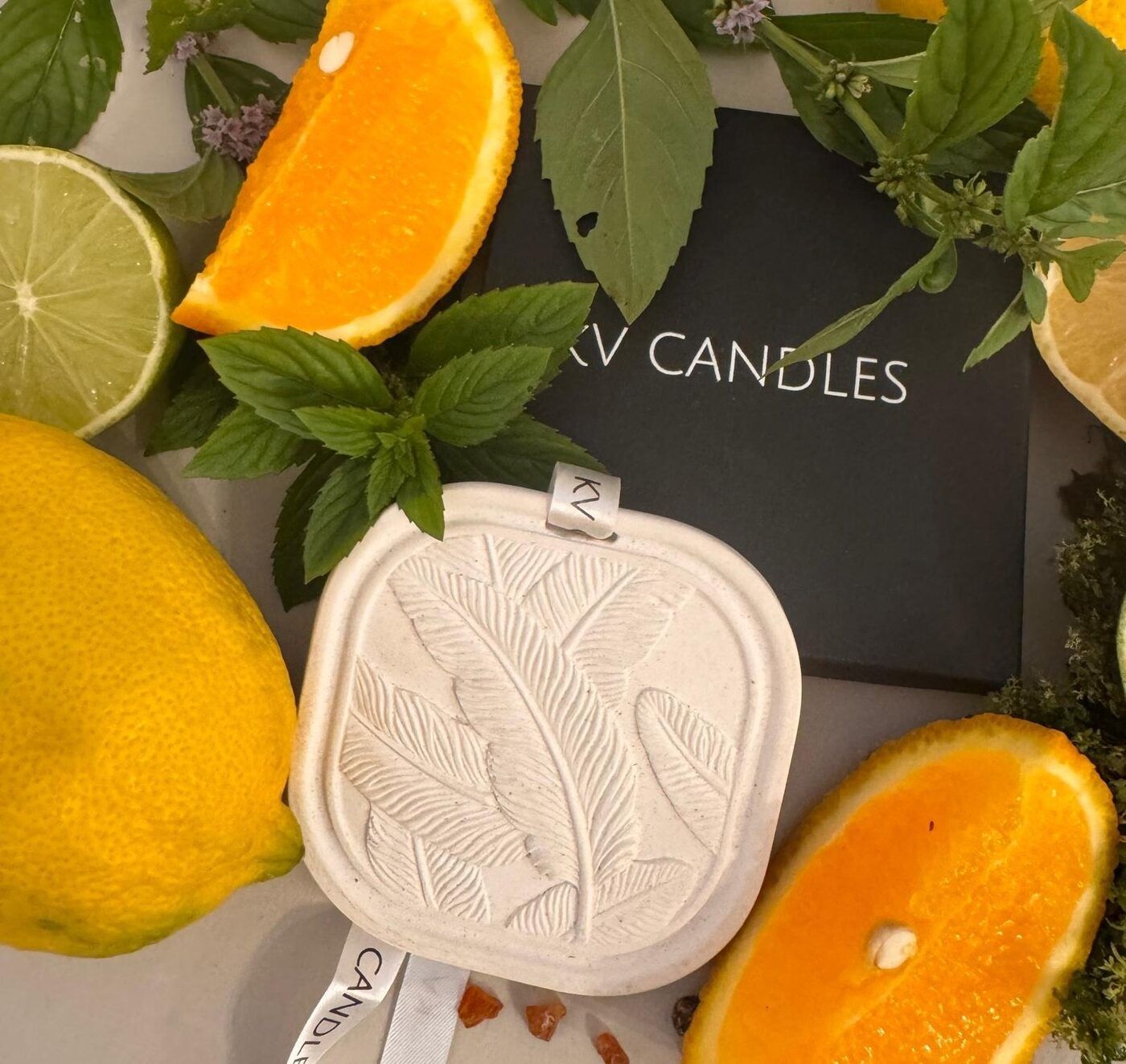 Gaisa aromatizētājs KV Candles, 1 gab., jūras — attēls 2