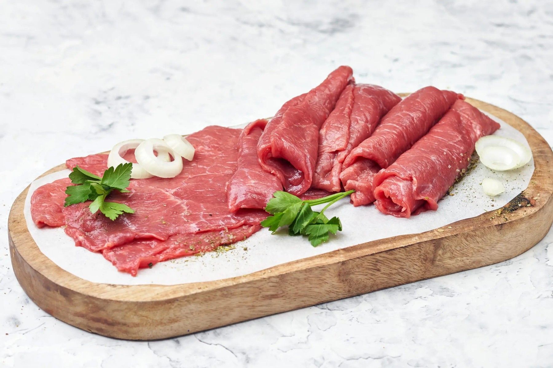 Liellopa gaļas rolādes BIO, ~500 g