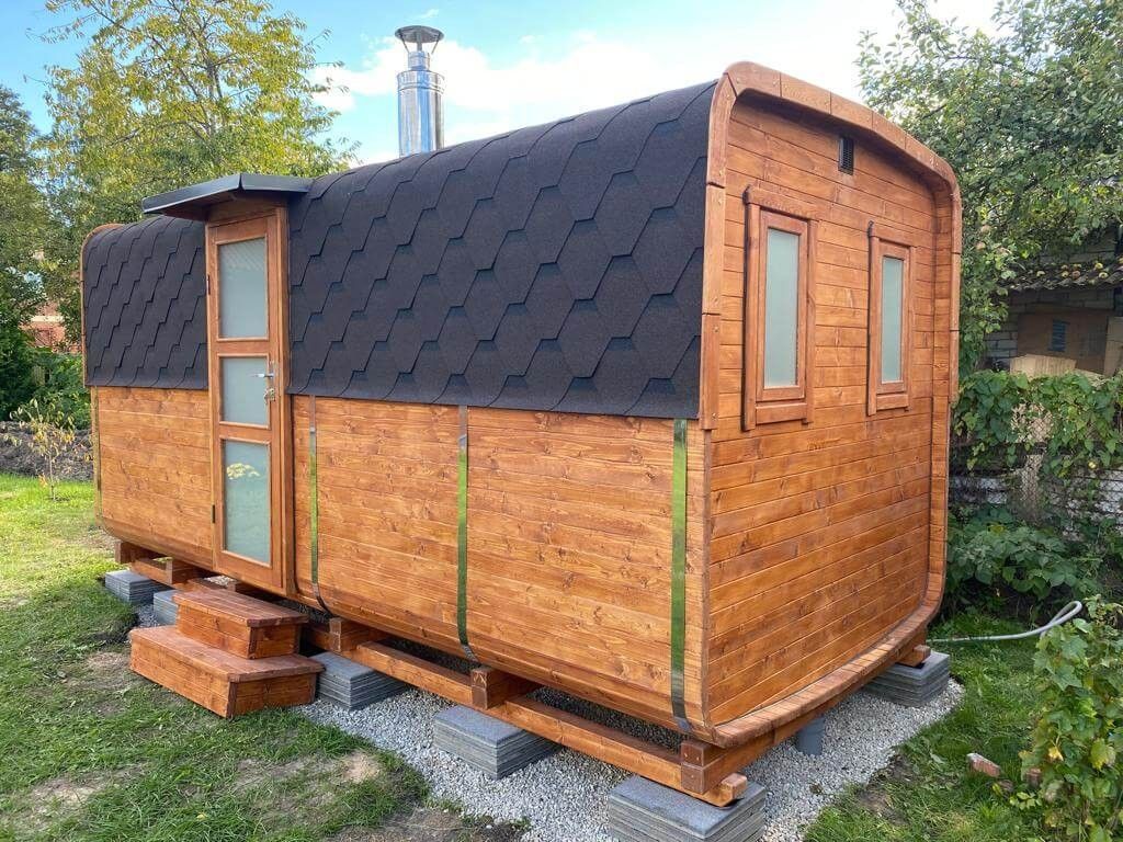 Mucas pirts, malkas krāsns, 11,5 m² — attēls 2