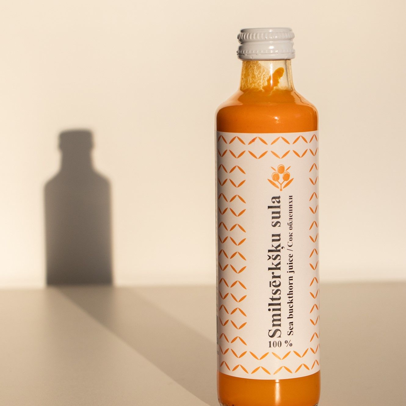 Smiltsērkšķu sula, 100 %, 250 ml