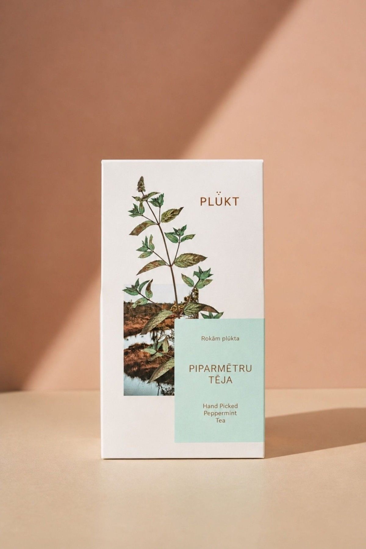 Zāļu tēja PLŪKT, piparmētra, 25 g, beramā