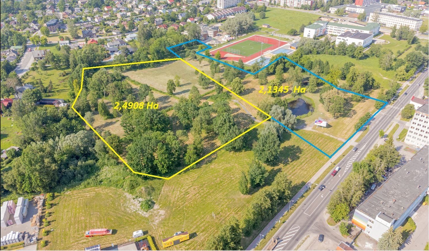 Zemes gabals 4,63 ha, Rūpniecības iela 18A, Jelgava