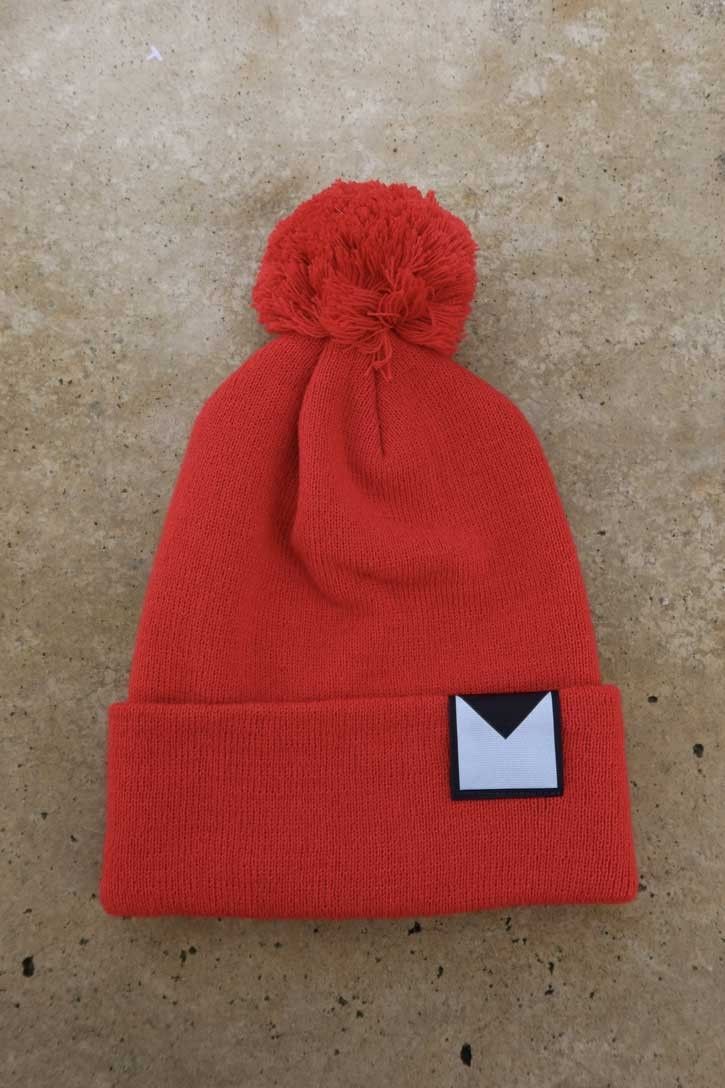 Sieviešu cepure M50, one size, akrils, sarkanā krāsā, ziemai
