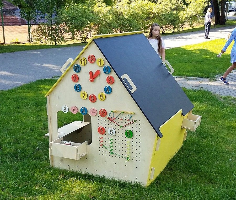 Rotaļu mājiņa LiL HOUSE, 1–2, 3–4, 5–7 g., platums 1,02 m