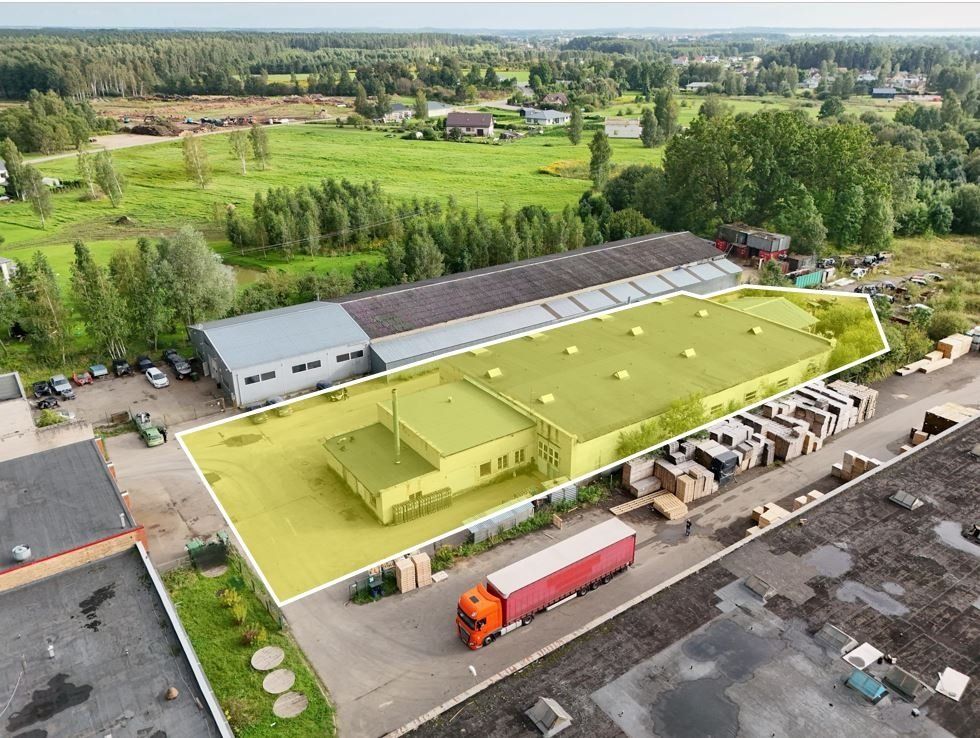Ražošanas ēka 1165 m², Bullis, Salaspils pagasts