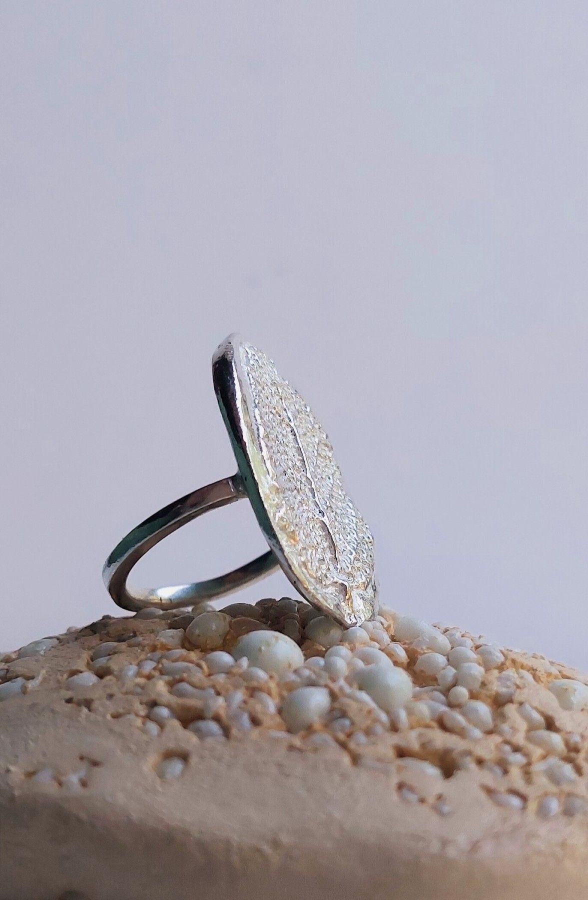 Gredzens Asmane Jewellery, sudrabs 925, sudraba krāsā — attēls 3