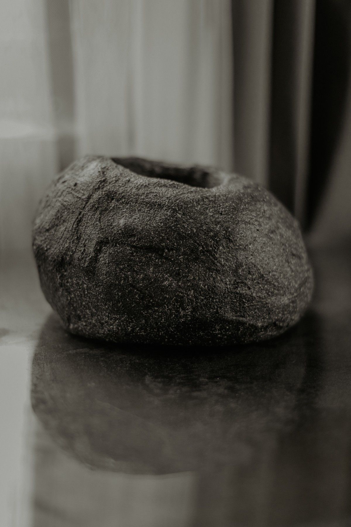 Vāze Artterrace, augstums 14 cm, pelēkā krāsā — attēls 2