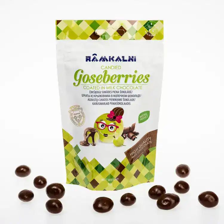 Ērkšķogu sukādes piena šokolādē, 80 g — attēls 2