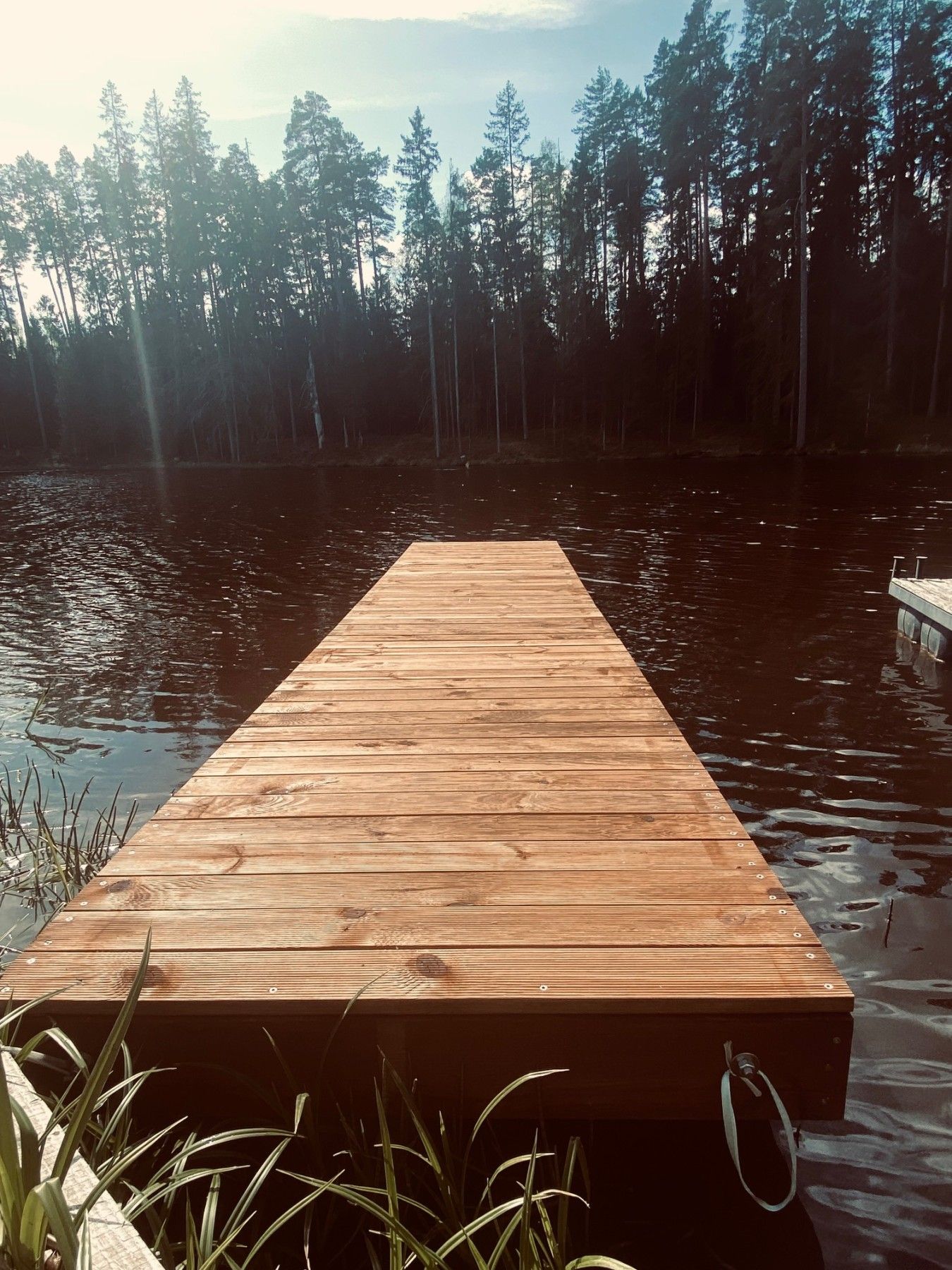Dārza dekors Balustrāde, pontons / laipa, 70 kg, koks — attēls 2